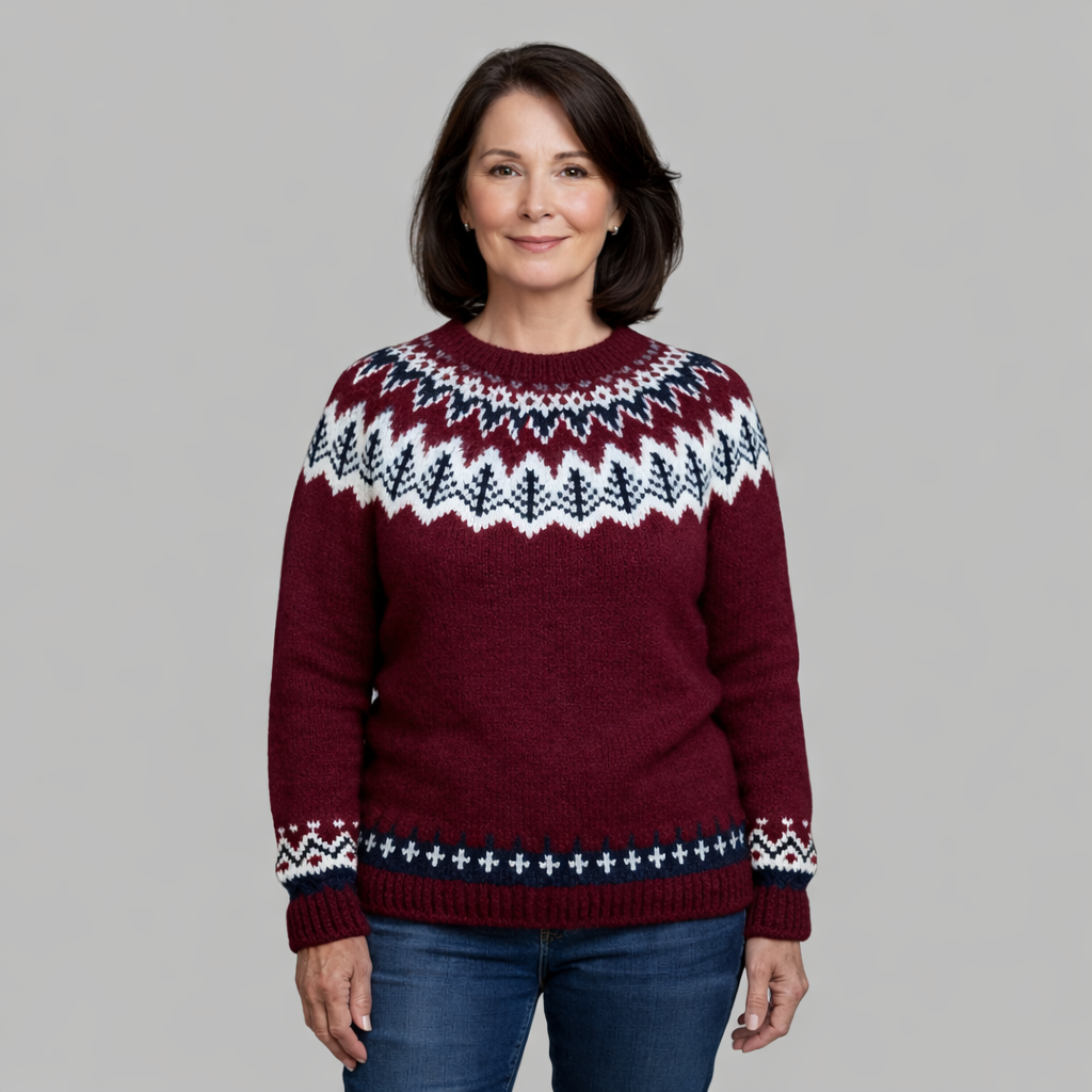 Premium Fair Isle Knit Sweater